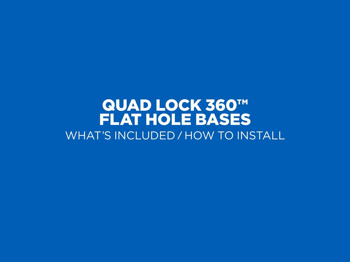 Quad Lock 360 Base - Flat Rectangle Bases
