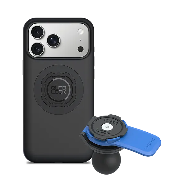 1" Ball Adaptor Motorcycle Kits - iPhone