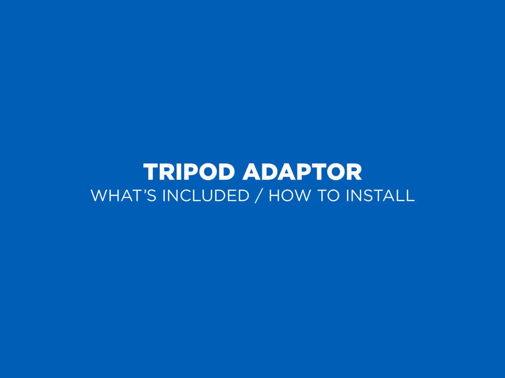 Camera - Tripod Adaptor